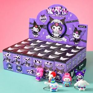 NIB! Hello Kitty and Friends Keychain Blind Boxes!  You ALL 24 BOXES!
